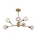 Caustra Freya Fr5114PL-06BZ GRACE, 645x645x338 mm, G9, 6x40W, brass color