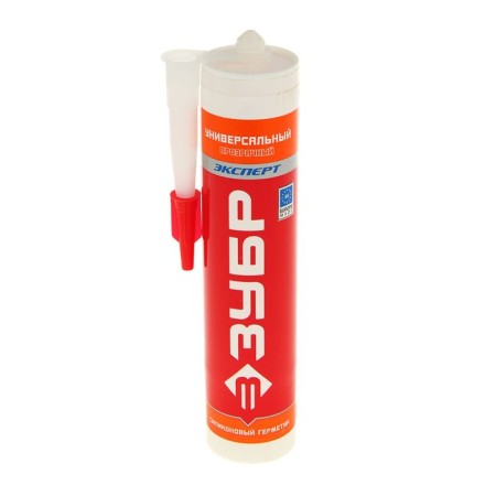 Silicone sealant "Zubble" expert, universal, transparent, 280 ml