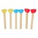 Set of sponge brushes, 6 pieces