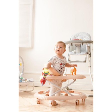 Walks "faithful friend", 7 wheels, muses. Toys, beige-2