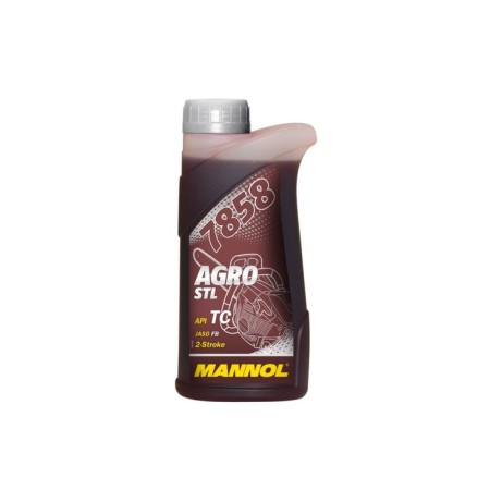 Motor oil Mannol 2T Sin. Agro Formula S 7858, 1 L