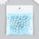 Beads for creativity Plastic "Blue Blue Balls" set 20 g d = 1 cm