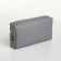 Lightning cosmetic bag, textura, gray color