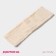 Nozzle for a flat mop of the share "pastel", 42 × 12 cm, microfiber, 60 grams, beige color