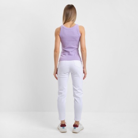 T -shirt female, lilac color, size 42 (s)-6