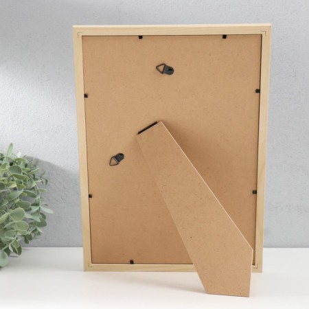 Photo frame MDF "Ellis" 21x30 cm, with a paspartm, natural 76748-3