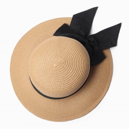 Women's hat minku, light brown color, rr 58-1