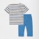 Set: T-shirt and pants crumb I am Basic Line, height 62-68 cm, blue
