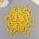 Set of beads "pearls" d 8 mm, 250 gr, yellow