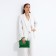 Bag-clate on the magnet, strap on the wrist, green color