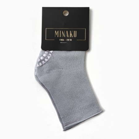 Nosk children's minku with stacks, gray color, 7-10 cm-2