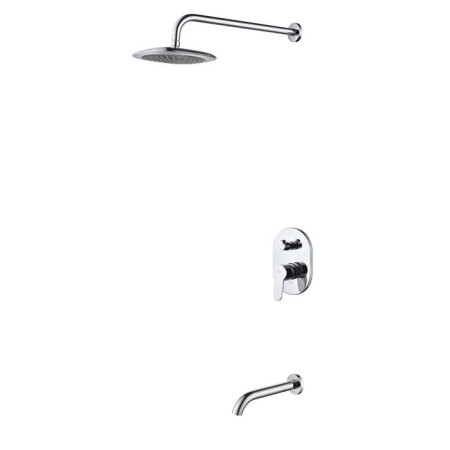 Shower mixer d & k rhein Marx DA1395801, single -leaf, built -in, chrome