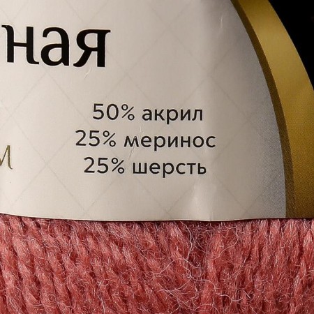 Yarn "air" 25%Merinos. wool, 25%wool, 50%acrylic 370m/100g (088 lingonberry)-3