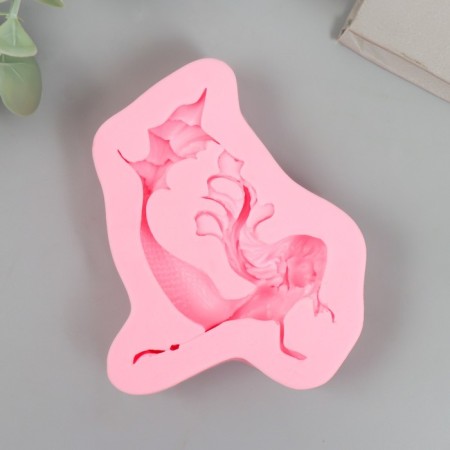 Mold Silicon "Mermaid" 1,6x7x8.5 cm-2