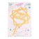 Topper "Happy Birthday", Golden Color