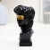 Kashpo - organizer "Bust David" black with gold, 9x17x8.5cm