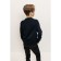 Jumper for boys, height 110-116 cm, dark blue color