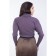 Women's turtleneck, size 44, purple color