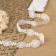 Lace Hipure, 30 mm × 8 ± 0.5 m, white color