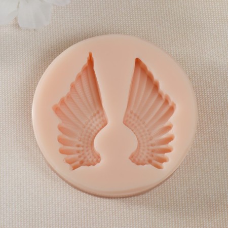 Mold Silicon "Wings" 5x2.3x0.5 cm-1