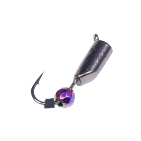 Mormyshka tungsten "column" with an ear, disco ball chameleon, weight 0.9 g, 085/035/15