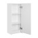 Semi -layer cabinet Aquaton Scande, color white matte, white glossy