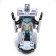 Police robot, transformed, light and sound effects