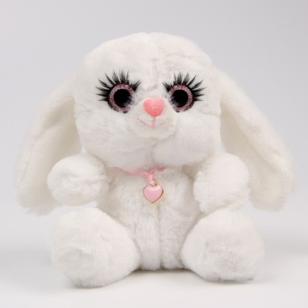 Soft toy "Bunny", white color-3