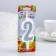 Candle for Cake "Super Blood", 10.4 cm, number "2", silver sparkle