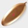 Daille of Fruits Daille "Golden Leaf", 59 × 22 cm, golden color
