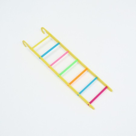 A set of bird toys (bath, feeder, mirror, swing, ladder), 35 x 28 cm-16