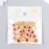 Decor for creativity plastic "Deep red flower" set 30 pcs 1x1x0.5 cm