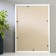 Photo frame plastic 21x30 cm (500) white