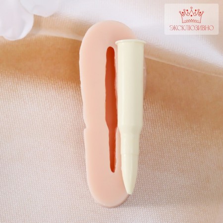 Silicone Mold "Cartridge" length 6 cm