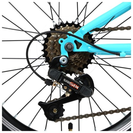 Cycling 20 "Progress Ingrid Low Rus, turquoise color, p. 10.5"-6