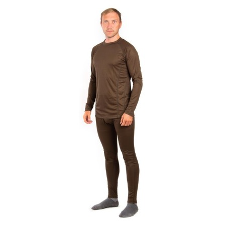 Thermal underwear is men's Pride Pointer, polyester, brown, rr 48-50 growth 182-188-2
