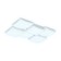 LED ceiling LED with Ambrella Light, Parus, FP2326, 6XLED, 162 W, ​​11340LUM, 3000-6400K.
