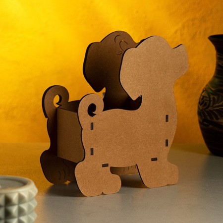 Kashpo "Friends" 15x8x17.5 cm, oak-mokyko-1