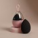 Makeup sponge "drop", 6 × 4 cm, increases when getting wet, in the case, the color is black