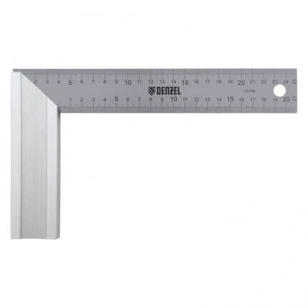 Steel Denzel 32396, stainless steel, graduation, 250 mm