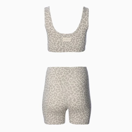 Women's costume (shorts and top) mist: leo p. 48, beige-3