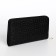 Women's wallet with lightning, black color