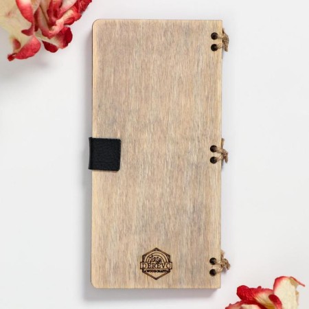 Wooden envelope "Happy Wedding Day!" Manual work, 16.5x8x0.9cm-3