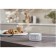 Smart column "New Yandex Mini Station", Voice Assistant Alice, 10W, with a clock, gray