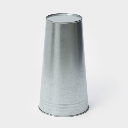 Vazon galvanized without handles, 9 l, h = 39 cm, GOST-3