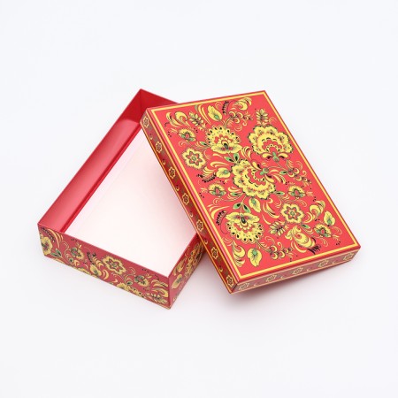 Cardboard box without window "painting", 21 x 15 x 7 cm-5