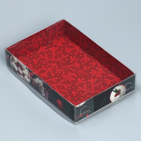 Box for confectionery "Happy New Year", 17 x 12 x 3 cm, New Year-2