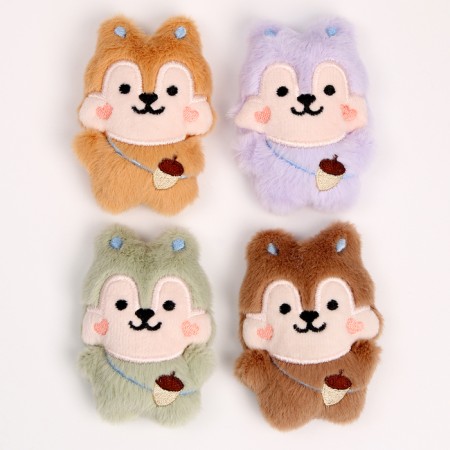 Soft magnet "Beasts", 8 cm, color mix-4