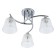 Ceiling lamp 3x60W E27, size 44x44x26 cm
