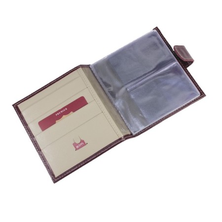 Businessman on the button, 18 sheets, burgundy color-1